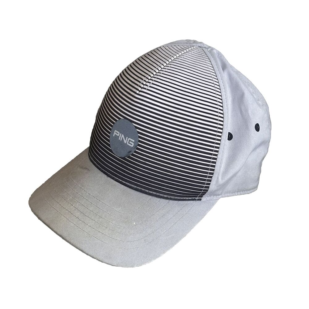 Ping Hat Men’s Women’s All Sizes SnapBack Adjustable Striped Golf‎ Outdoor